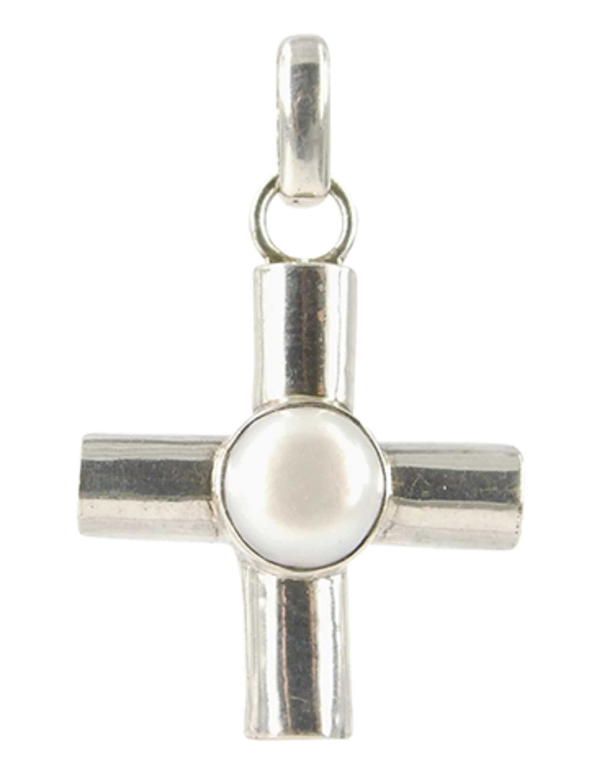 Image for parel-hanger-in-zilver-breed-kruis.jpg