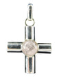 Image for roze-kwarts-hanger-in-zilver-breed-kruis.jpg