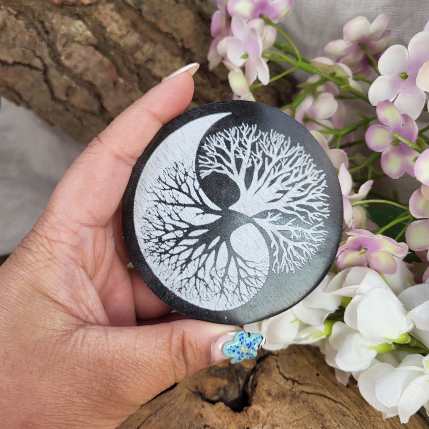 Image for seleniet-oplaadsteen-rond-levensboom-8-cm-yinyang_1.jpg