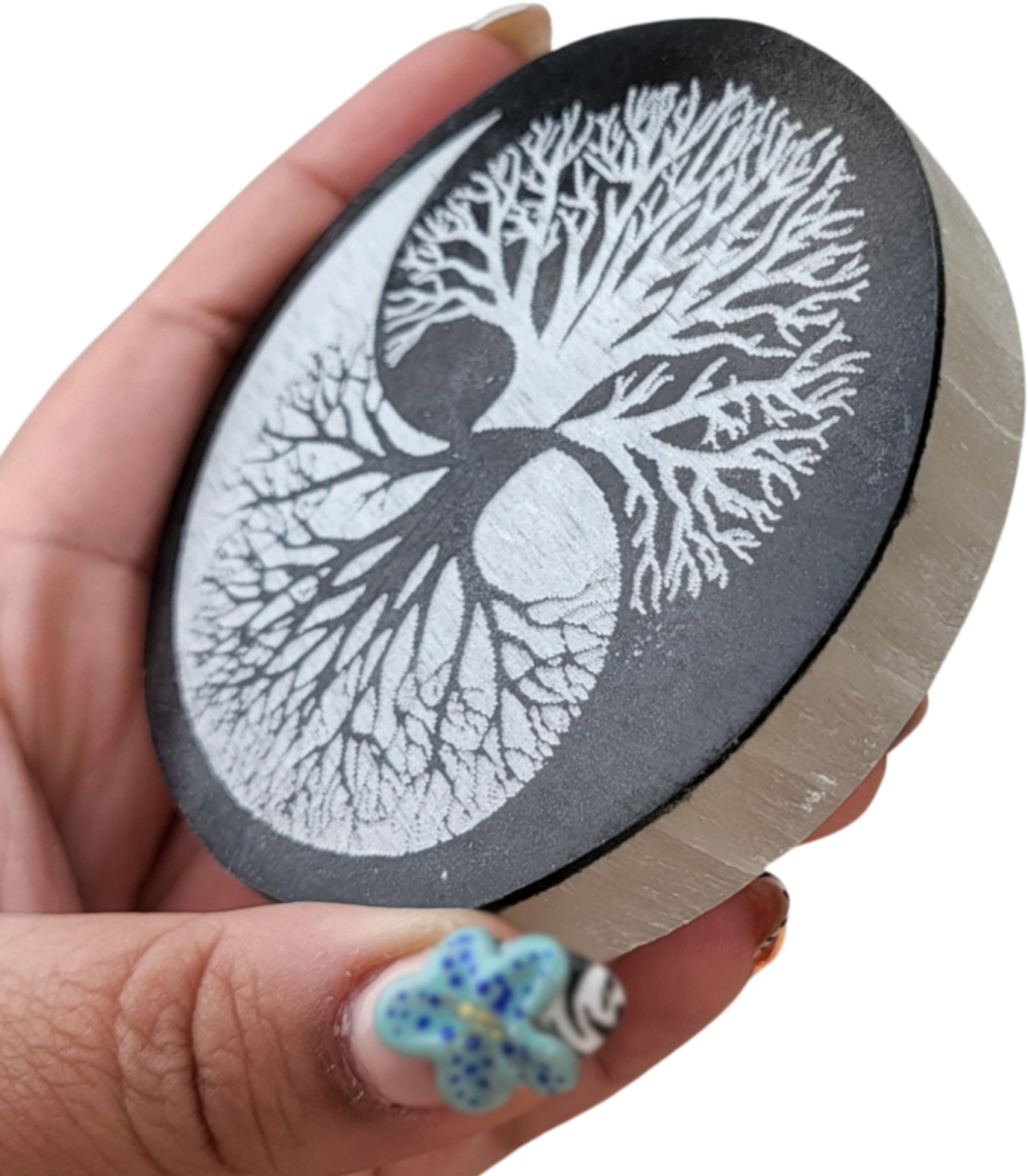 Image for seleniet-oplaadsteen-rond-levensboom-8-cm-yinyang_2.jpg
