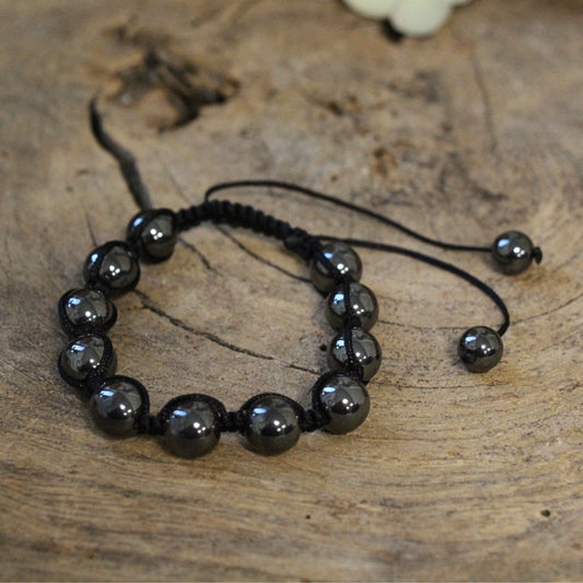 Image for shamballa-armband-10-mm-hematiet_3.jpg