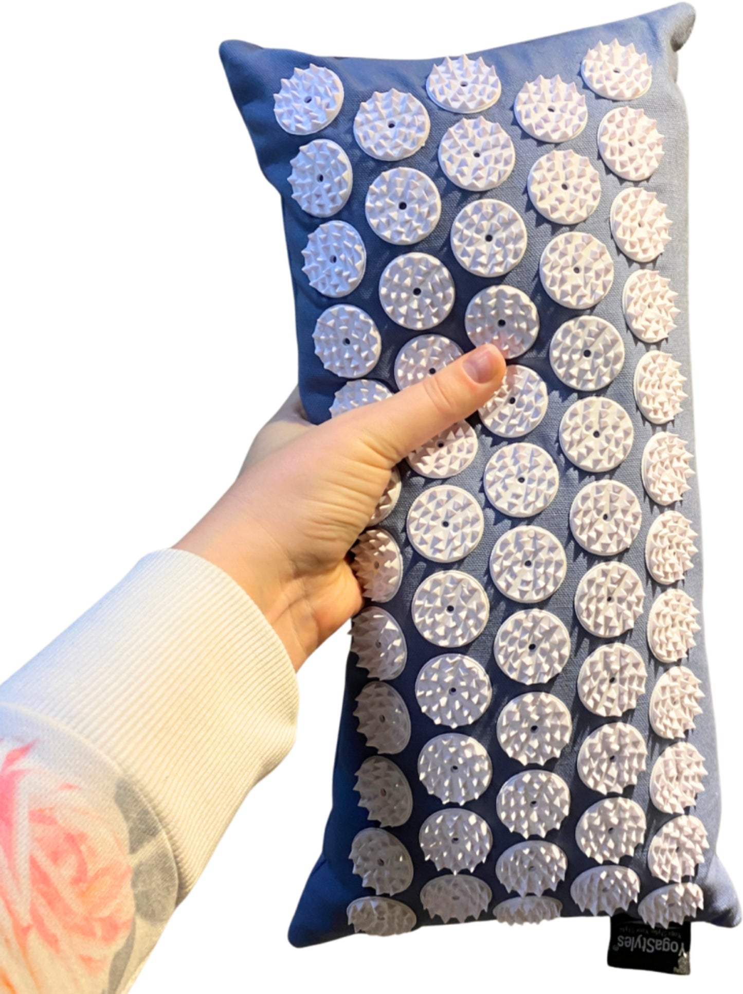 Image for yogastyles-spijker-nekkussen-grijsblauw_2.jpg