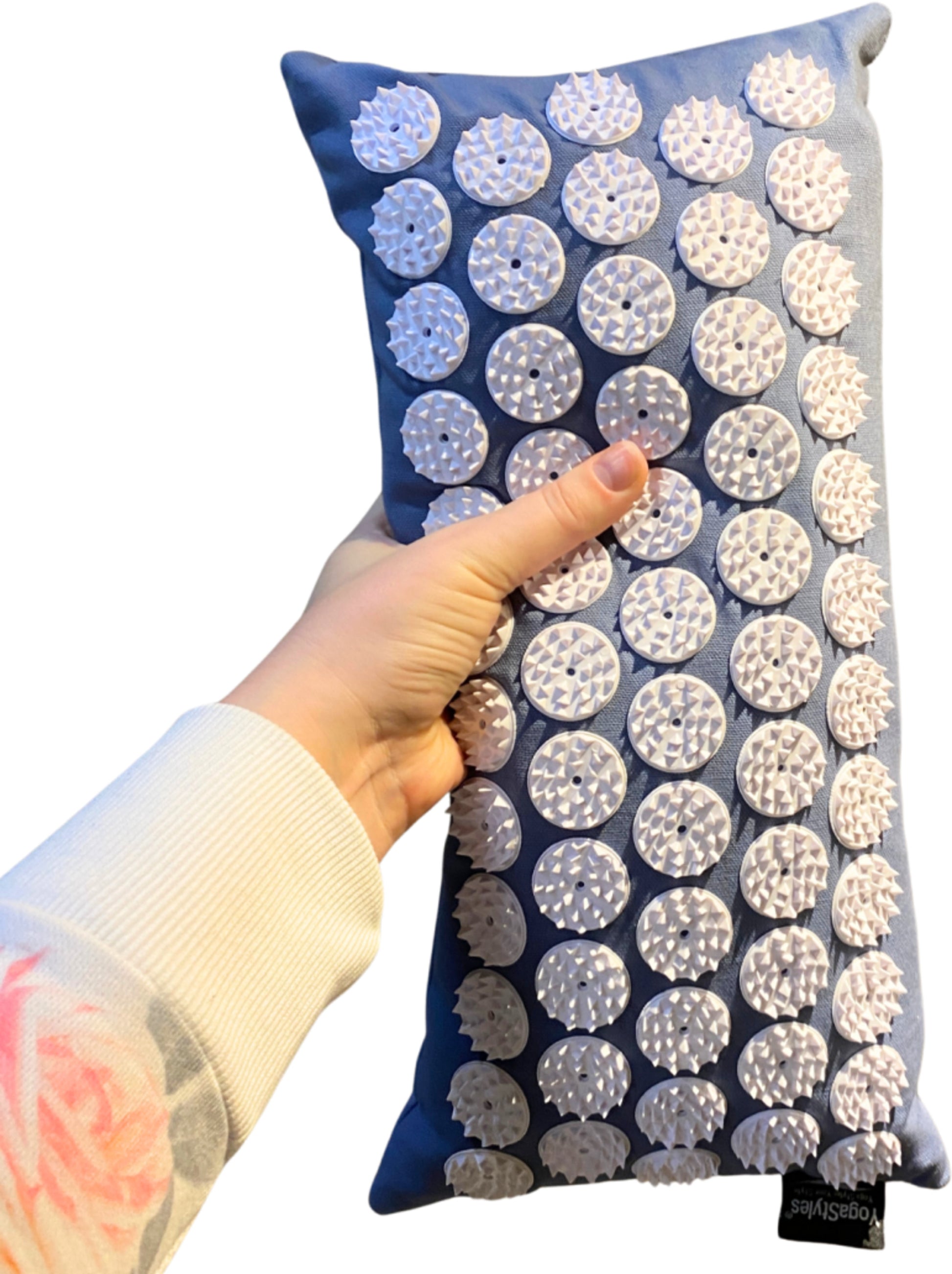 Image for yogastyles-spijker-nekkussen-grijsblauw_2.jpg