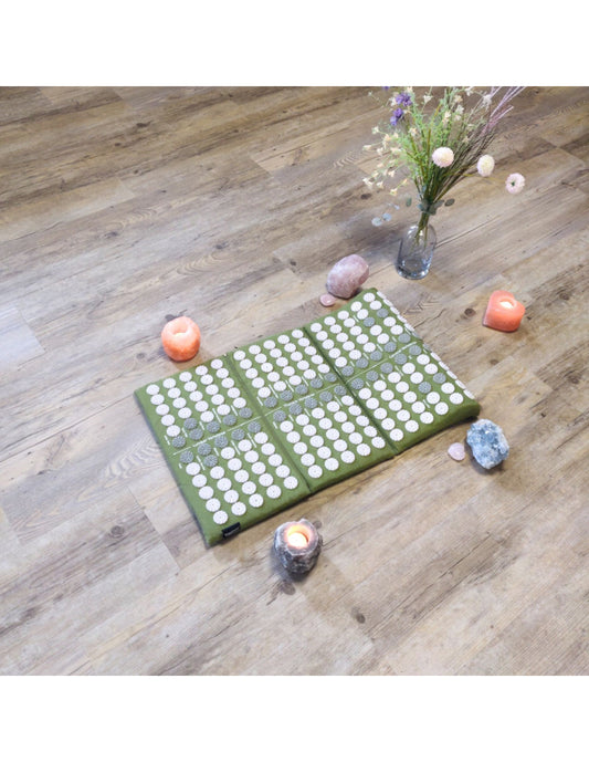Image for yogastyles-spijkermat-3-fold-acupressuur-mat-olijfgroen_1.jpg