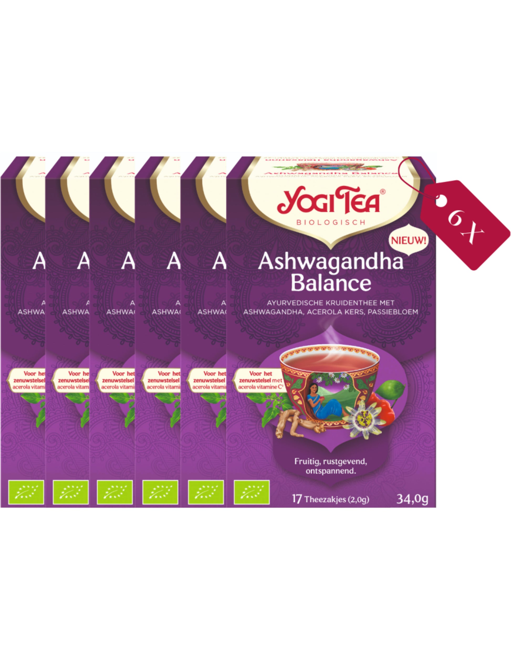 Image for yogi-tea-ashwagandha-balance-bio-tray-6-stuks.jpg