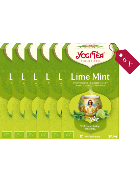 Image for yogi-tea-lime-mint-tray-6-stuks.jpg
